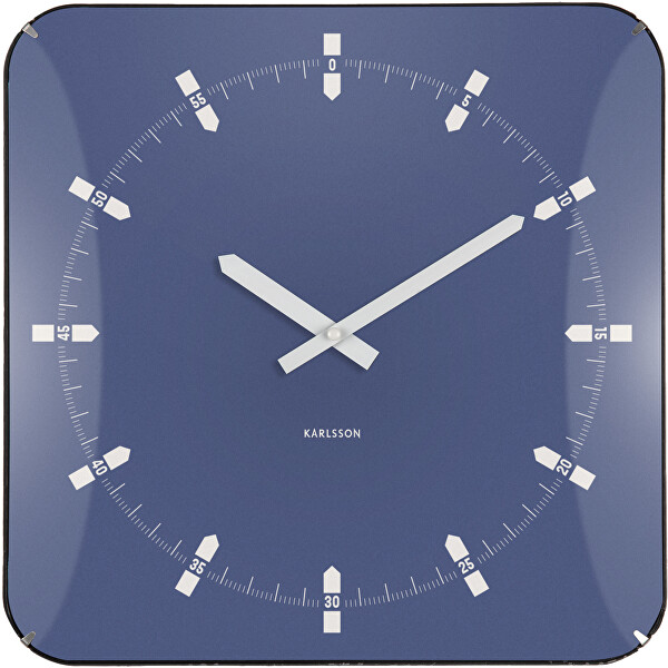 Designové nástěnné hodiny 6085BL