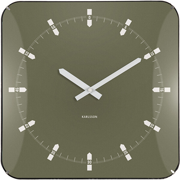 Designové nástěnné hodiny 6085GR
