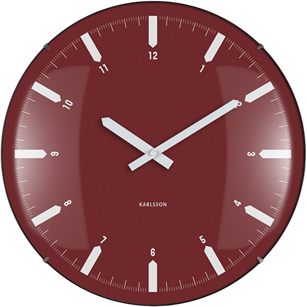 Designové nástěnné hodiny 6086RD