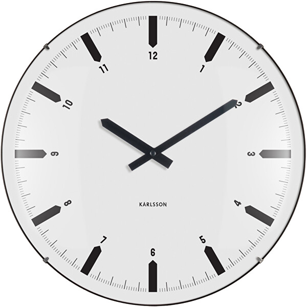 Designové nástěnné hodiny 6086WH