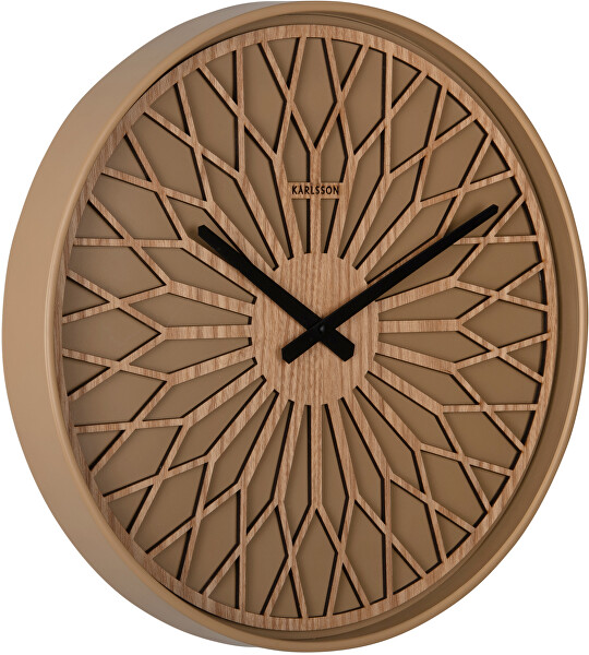 Designové nástěnné hodiny 6092BR