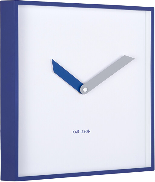 Designové nástěnné hodiny 6112BL