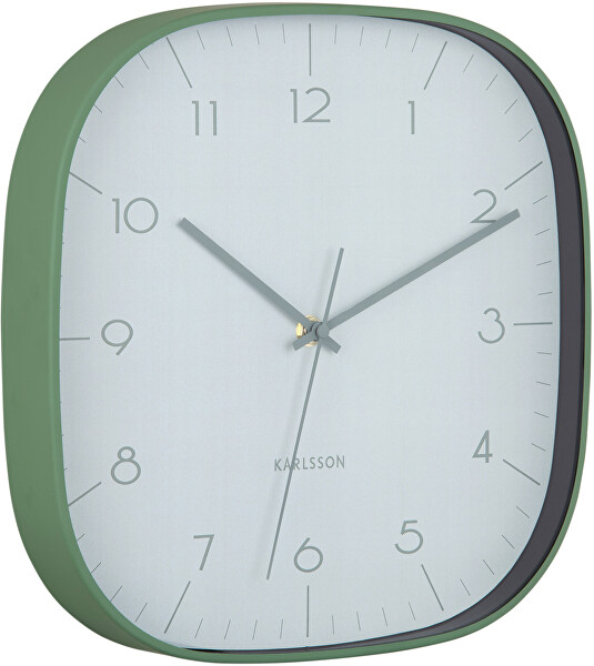 Designové nástěnné hodiny 6113GR