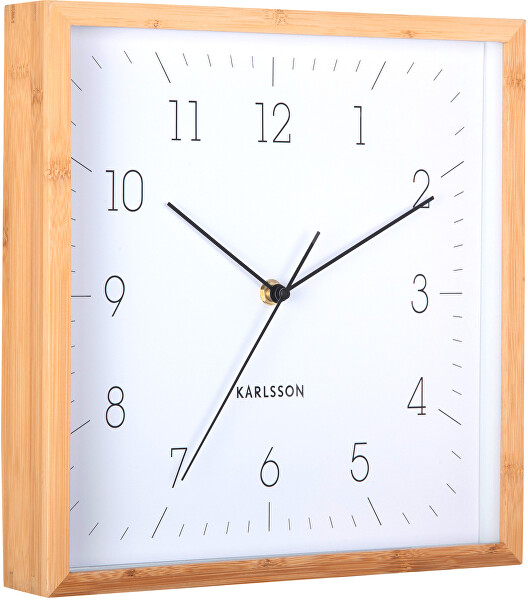 Designové nástěnné hodiny 6114WH
