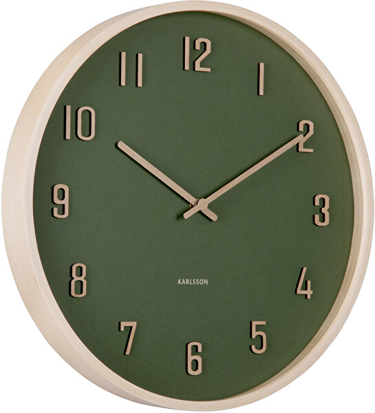 Designové nástěnné hodiny 6117GR