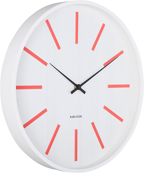 Designové nástěnné hodiny 6144RD