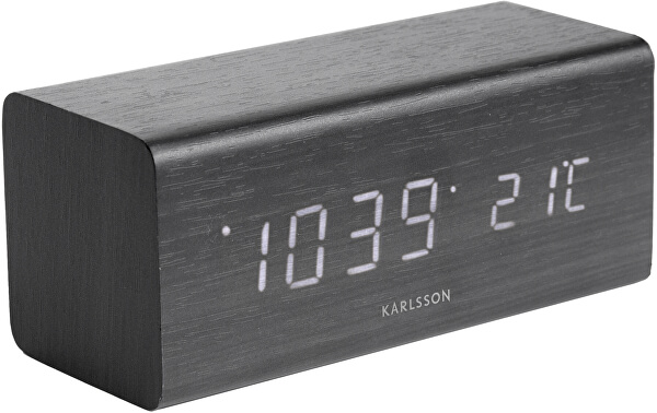 Ceas deșteptător LED de design - ceas KA5652BK