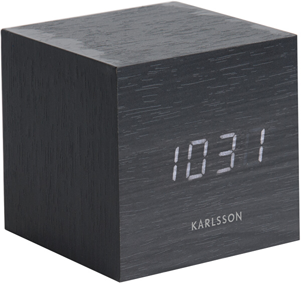 Designový LED budík - hodiny KA5655BK