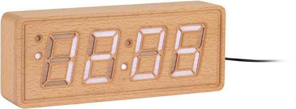 Designový LED budík - hodiny 6024WD