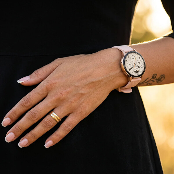 Dárkový set Aura Rose Gold 8596687004001 + náhradní řemínek