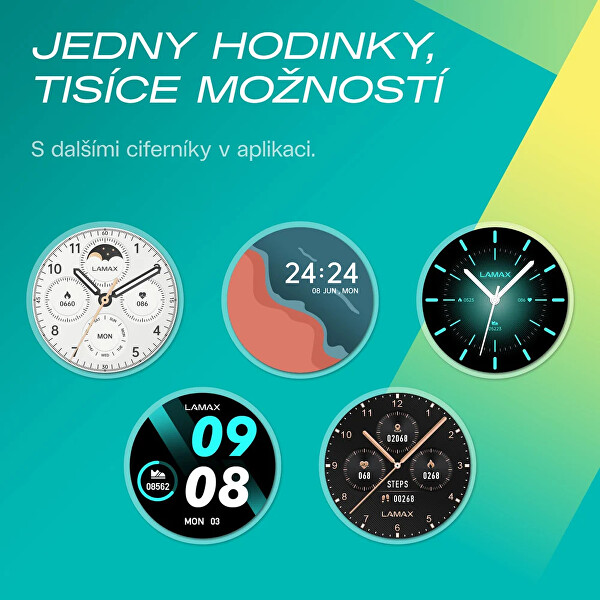 Dárkový set Aura Silver 8596687004100 + náhradní řemínek