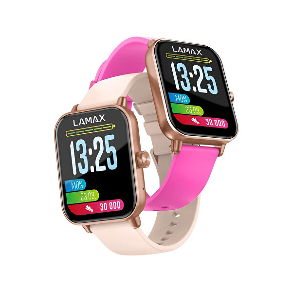 Dárkový set BCool2 Play Rose Gold 8595724900948 + náhradní řemínek
