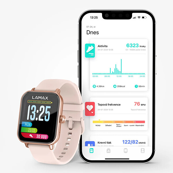 Dárkový set BCool2 Play Rose Gold 8595724900948 + náhradní řemínek