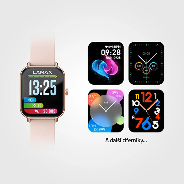 Dárkový set BCool2 Play Rose Gold 8595724900948 + náhradní řemínek