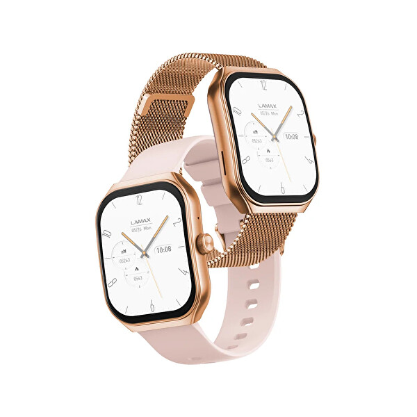 Ajándék szett Flow AMOLED Rose Gold 8596687004605 + pótszíj