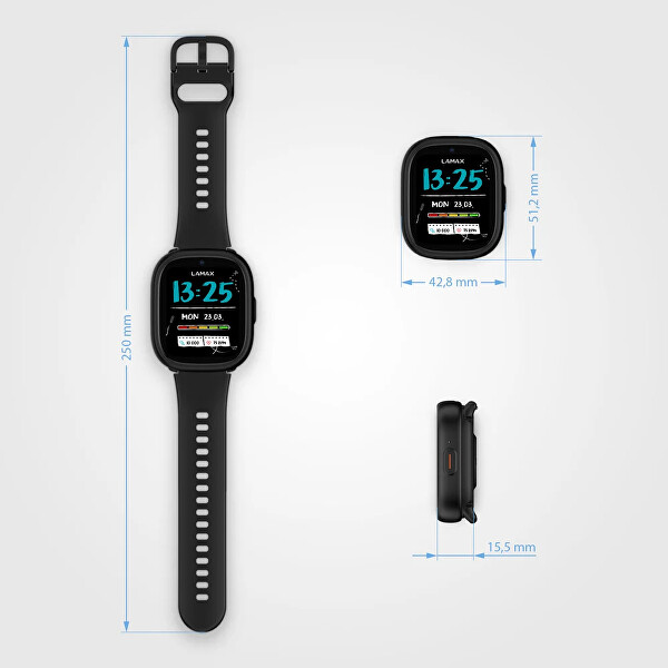 Dárkový set WatchY4 Plus 8595724901327 + náhradní řemínky
