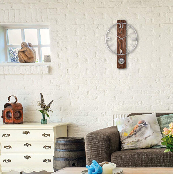 Designové kyvadlové hodiny 21543