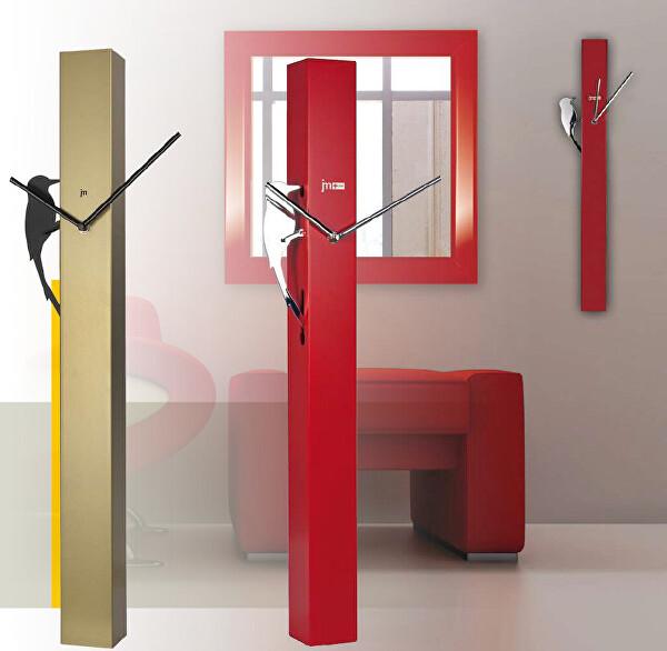 Designové kyvadlové nástěnné hodiny 14541G