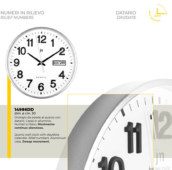 Nástěnné hodiny 14986DD