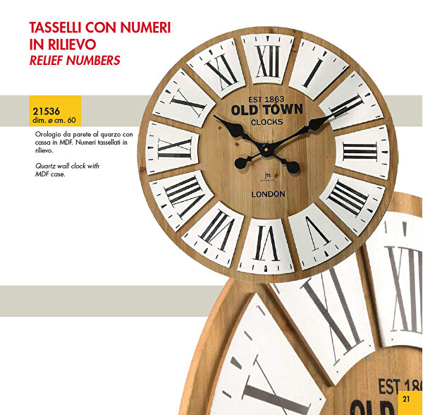 Nástěnné hodiny 21536