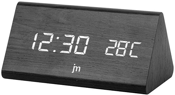 Digitální stolní hodiny s budíkem JD9536
