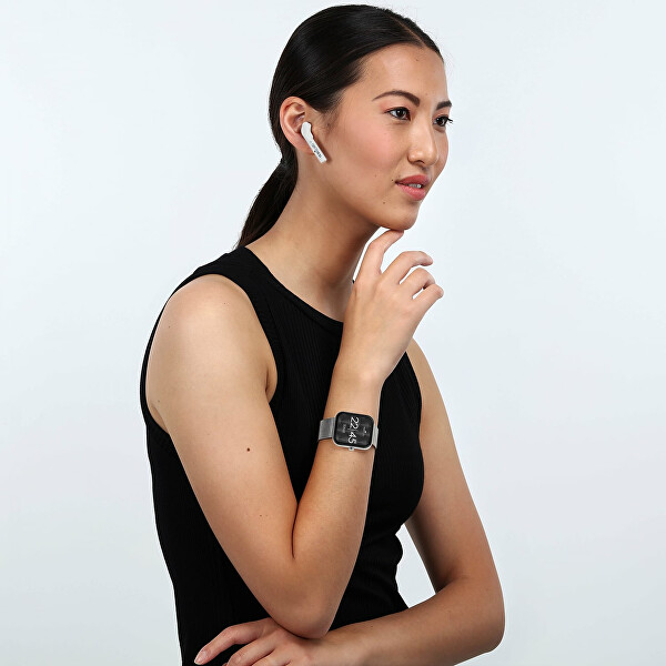 SLEVA - M-02 Smartwatch R0153167005 + bezdrátová sluchátka