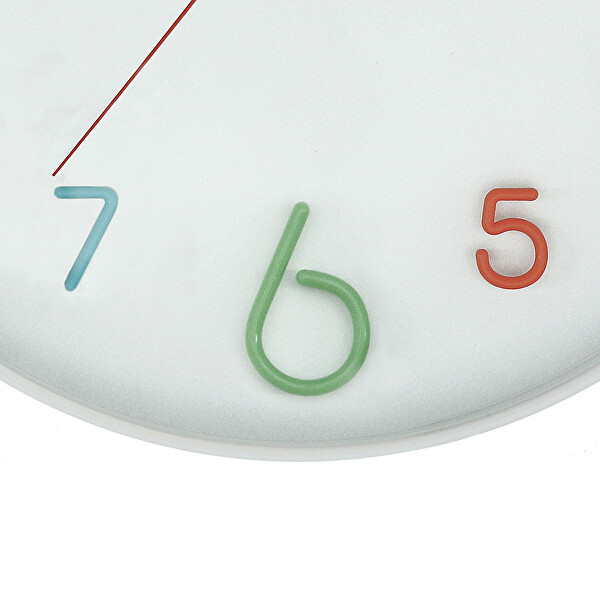 Uhr im Neon-Design mit reibungslosem Betrieb E01.3459.00
