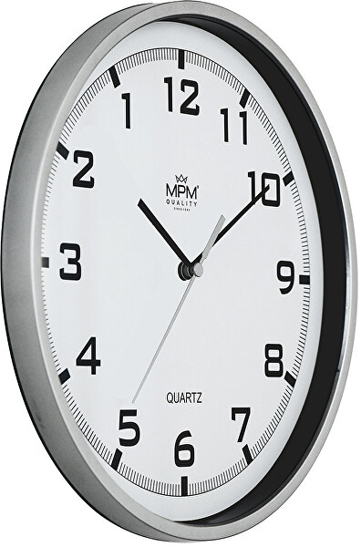 Orologio di design in plastica argento MPM E01.2478.70.A REVERSE