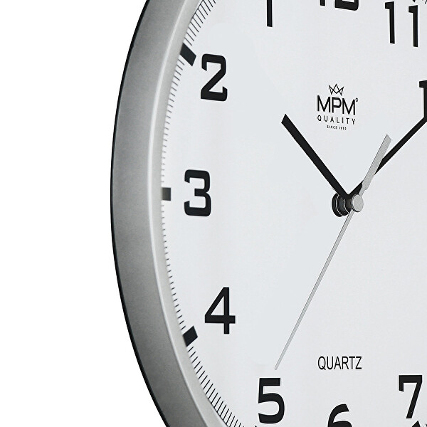 Orologio di design in plastica argento MPM E01.2478.70.A REVERSE