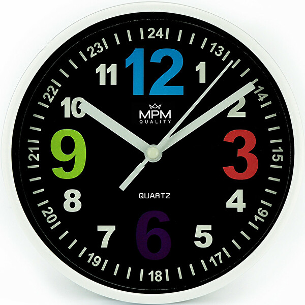 Designuhr mit leichtgängigem Uhrwerk E01.3686.90