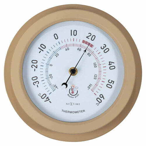 Kültéri fali hőmérő óra Lily 4302BR