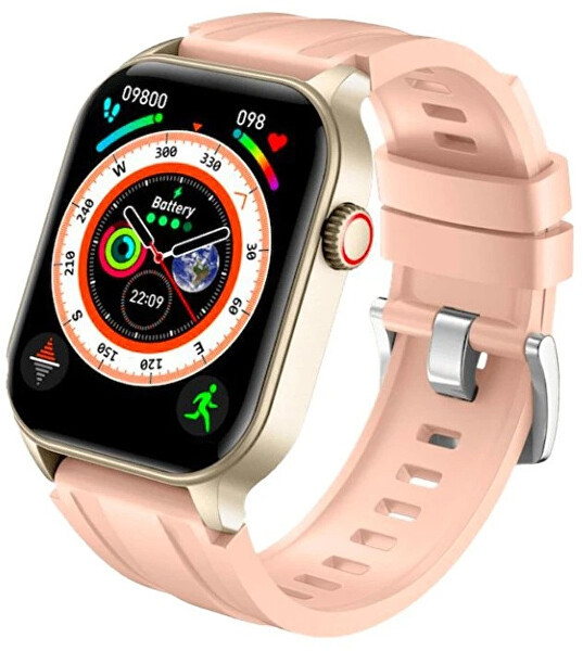 Chytré hodinky CARNEO Ventura HR+ Cellular 4G gold