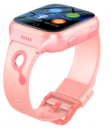 Smartwatch CARNEO GUARDKID+ 4G Platinum - pink