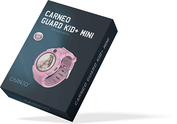 Smartwatch CARNEO GUARDKID+ MINI - rosa