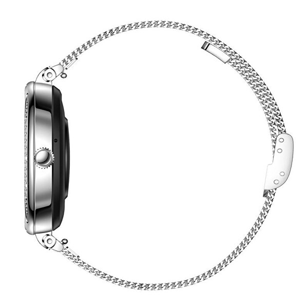 Chytré hodinky CARNEO Seinna HR+ silver