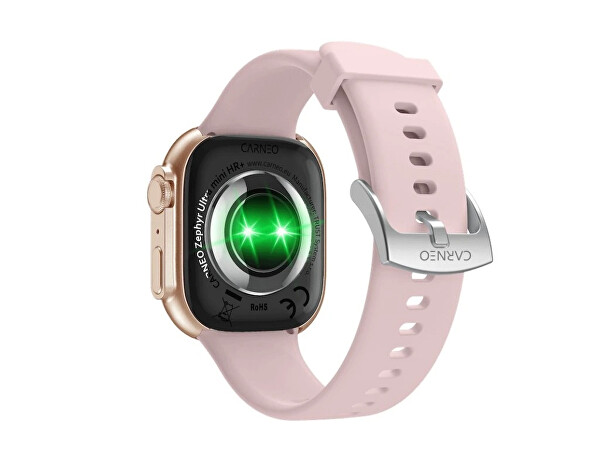 Chytré hodinky Carneo Zephyr ULTRA mini HR+ rosegold