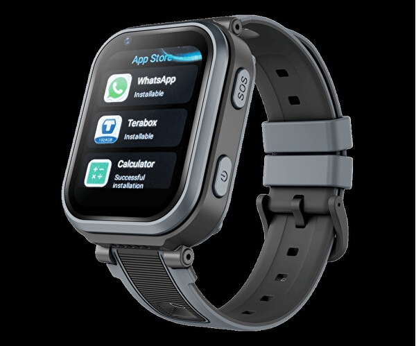 Dětské chytré hodinky Carneo GUARDKID+ 4G ULTRA - černé