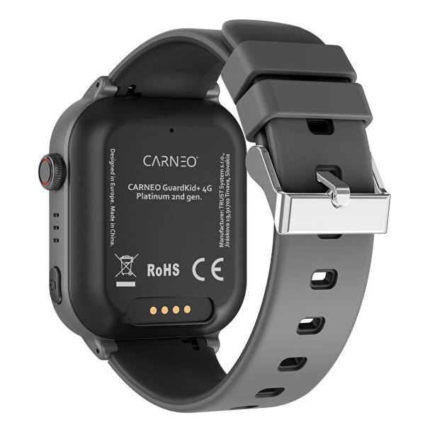 Dětské chytré hodinky GuardKid+ 4G Platinum 2nd gen. AI - černé