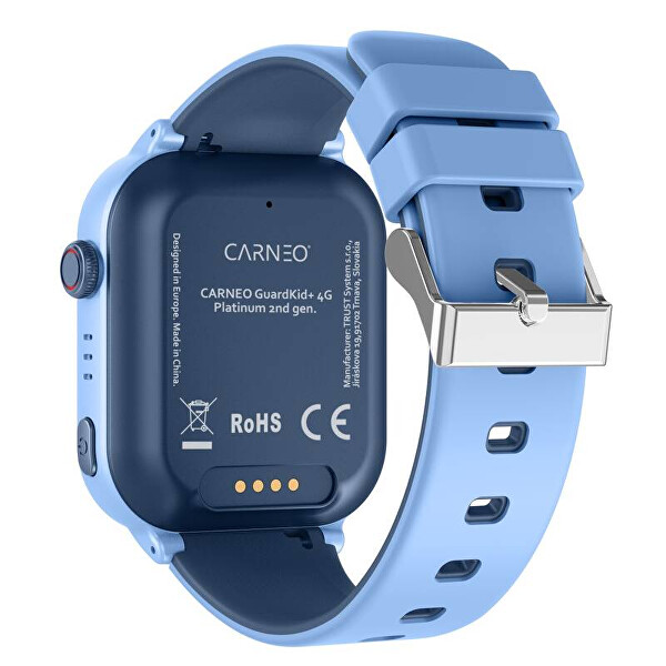 Dětské chytré hodinky GuardKid+ 4G Platinum 2nd gen. AI - modré