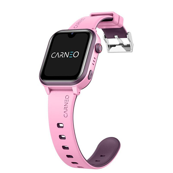 Dětské chytré hodinky GuardKid+ 4G Platinum 2nd gen. AI - růžové