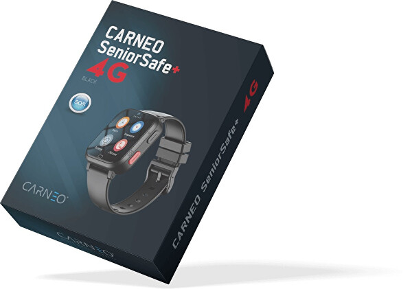 Seniorské chytré hodinky CARNEO SENIORSAFE+ 4G pro seniory