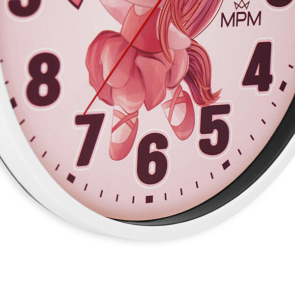 Dětské nástěnné hodiny Jednorožec E01M.4266.00