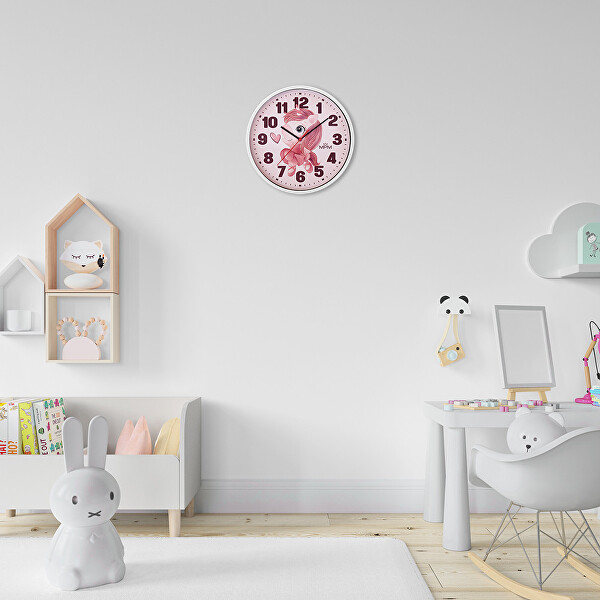 Dětské nástěnné hodiny Jednorožec E01M.4266.00
