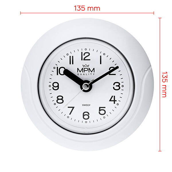 Badezimmeruhr MPM Bathroom clock E01.2526.00