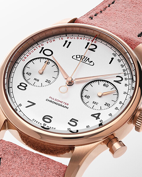 Janský Pulsometer Chronograph 39 W03P.13283.D