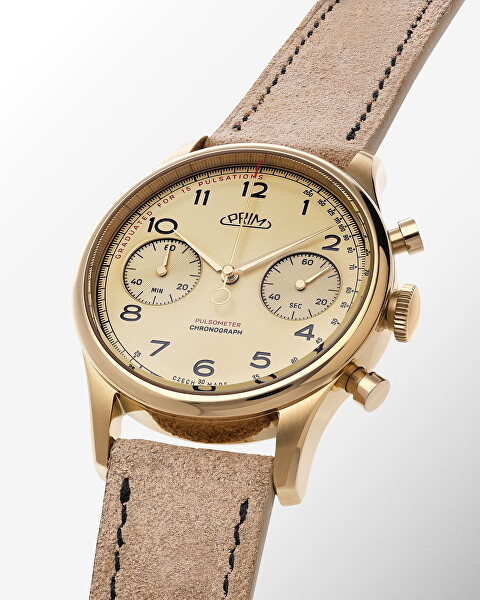 Janský Pulsometer Chronograph 39 W03P.13283.E