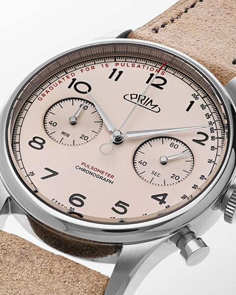 Janský Pulsometer Chronograph 42 W01P.13282.A