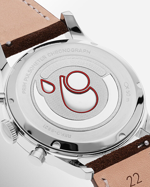 Janský Pulsometer Chronograph 42 W01P.13282.B