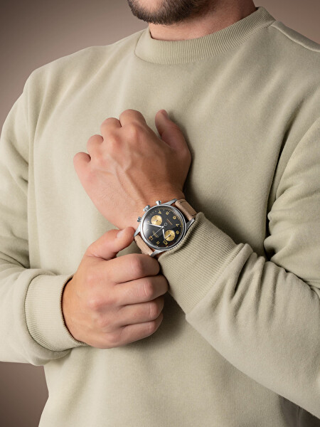 Janský Pulsometer Chronograph 42 W01P.13282.D