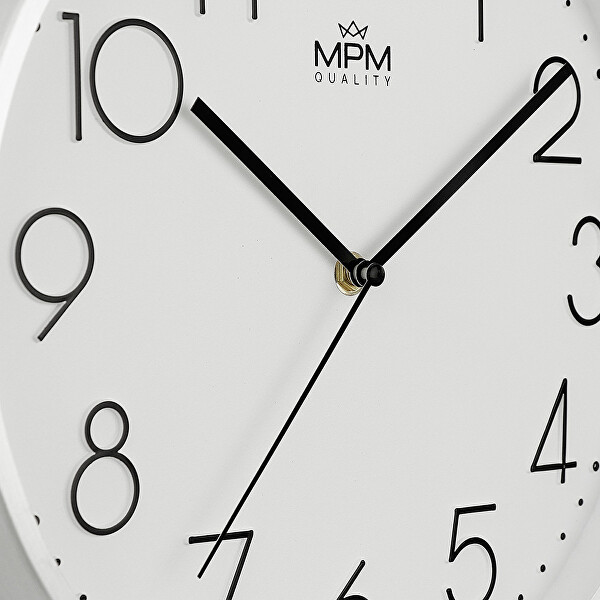 Nástěnné hodiny MPM Metallic Elegance - A E04.4154.00